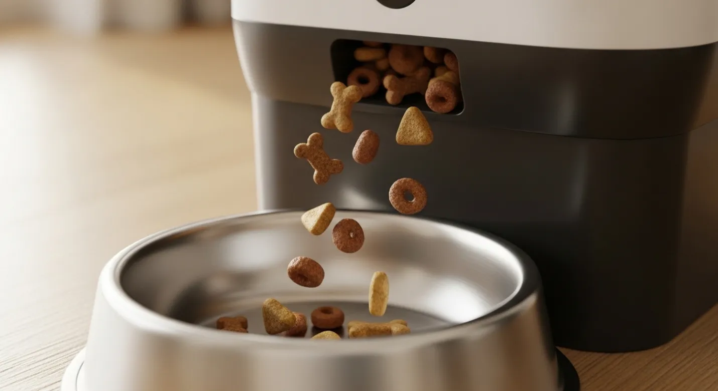 diferentes modelos de alimentador automático para rotina do pet