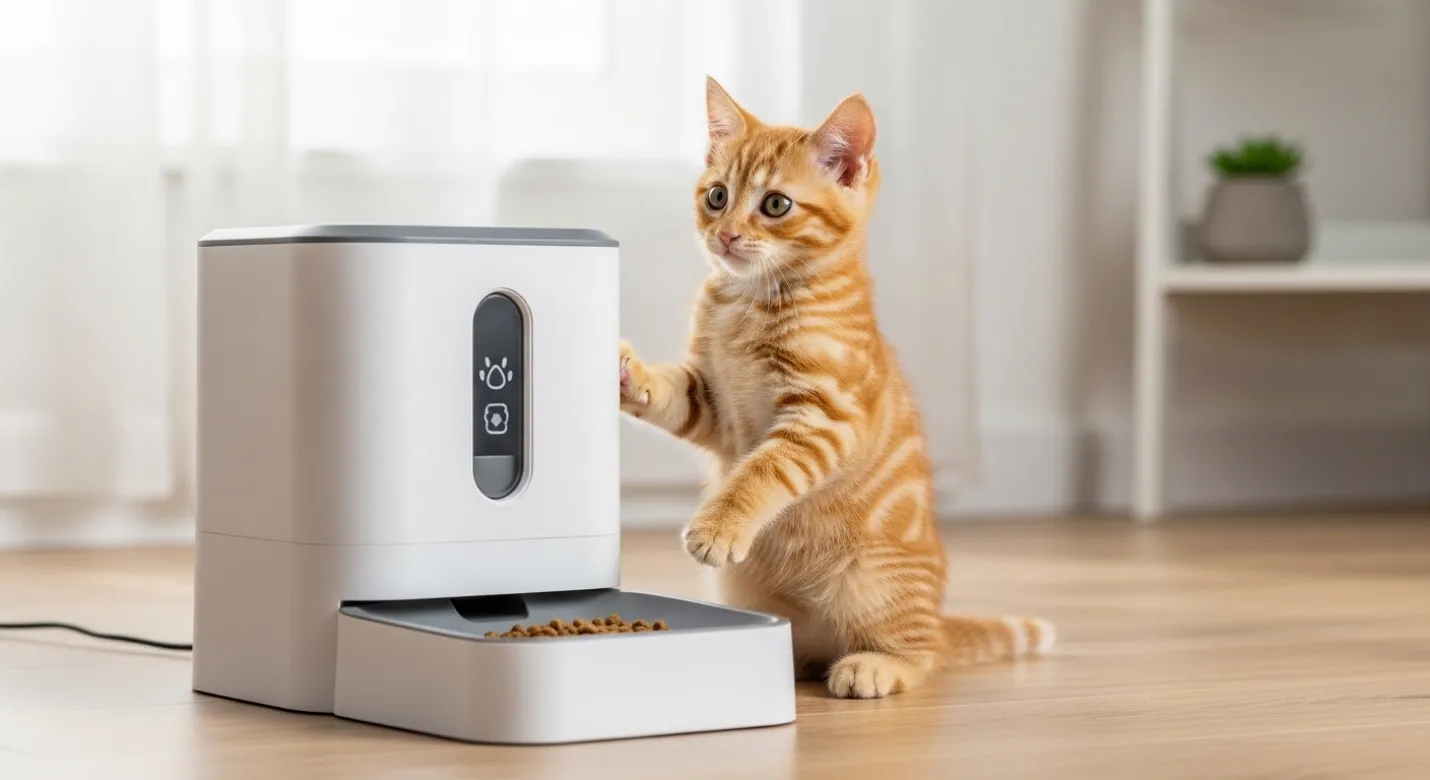 alimentador automático pet rotina prática alimentação controlada